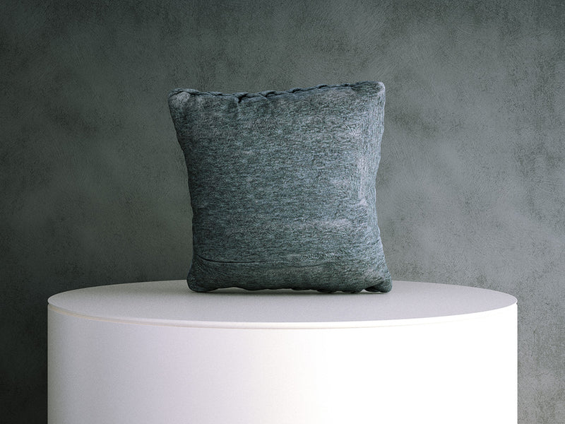 Cushion - Grey Heavy Knit